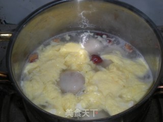 酒酿鸡蛋圆子羹的做法步骤：9