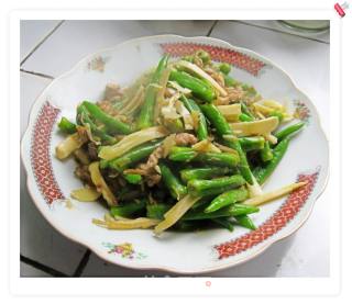 雪菜冬笋辣椒的做法步骤：6