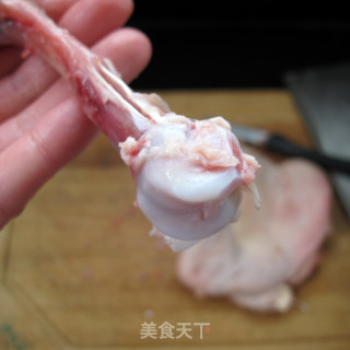 桃碎红花鸡排的做法步骤：2