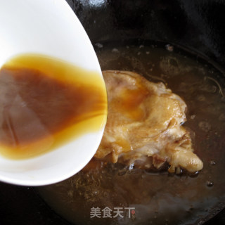 桃碎红花鸡排的做法步骤：10