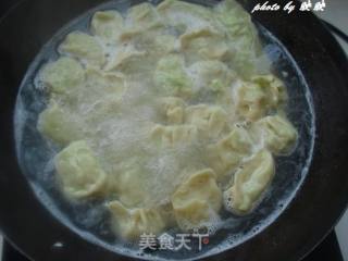 榨菜包菜肉馅饺子的做法步骤：9