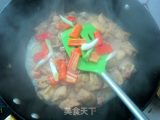 油豆条炖肉的做法步骤：10