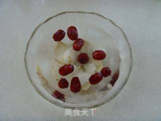 山药百合糖水的做法步骤：1