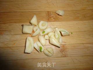 香菇扒油菜的做法步骤：2