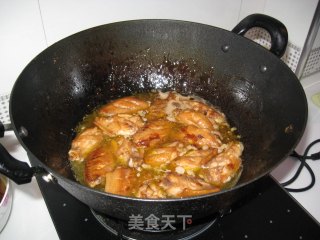 冰糖鸡翅的做法步骤：8