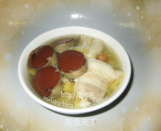 酸菜炖白肉血肠～经典的东北农家杀猪菜的做法步骤：8