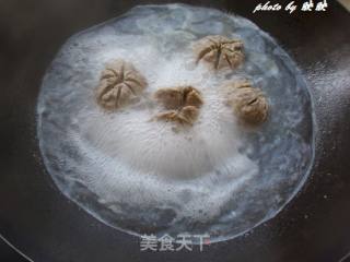 牛筋丸海发菜汤的做法步骤：4