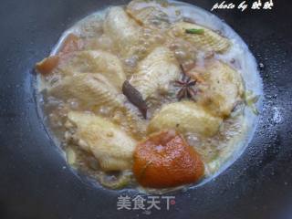 橘香啤酒鸡翅的做法步骤：5