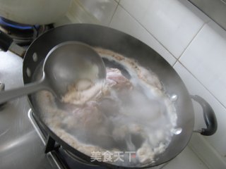 汤煲篇——【白菜粉丝羊肉汤】的做法步骤：2