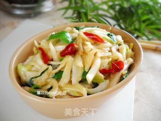 脆辣白菜梗的做法步骤：11