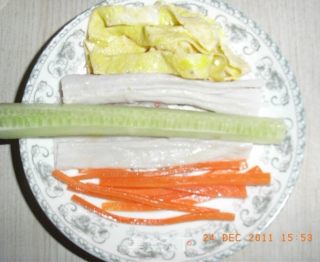 大黄米寿司的做法步骤：1