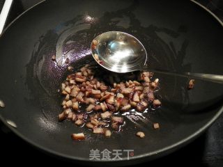 金镶银叉烧炒饭的做法步骤：2