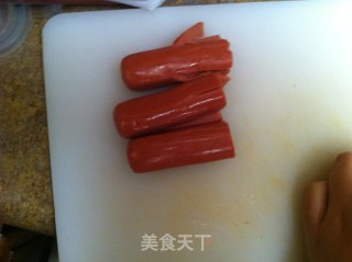 八爪香肠的做法步骤：3