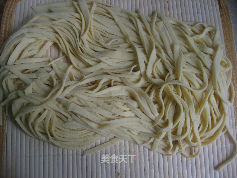 家庭自制手擀面的做法