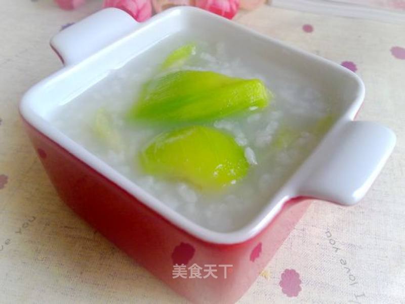 丝瓜粥的做法