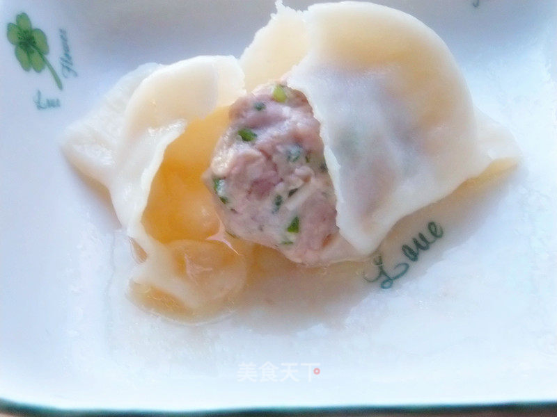 羊肉金针菇饺子