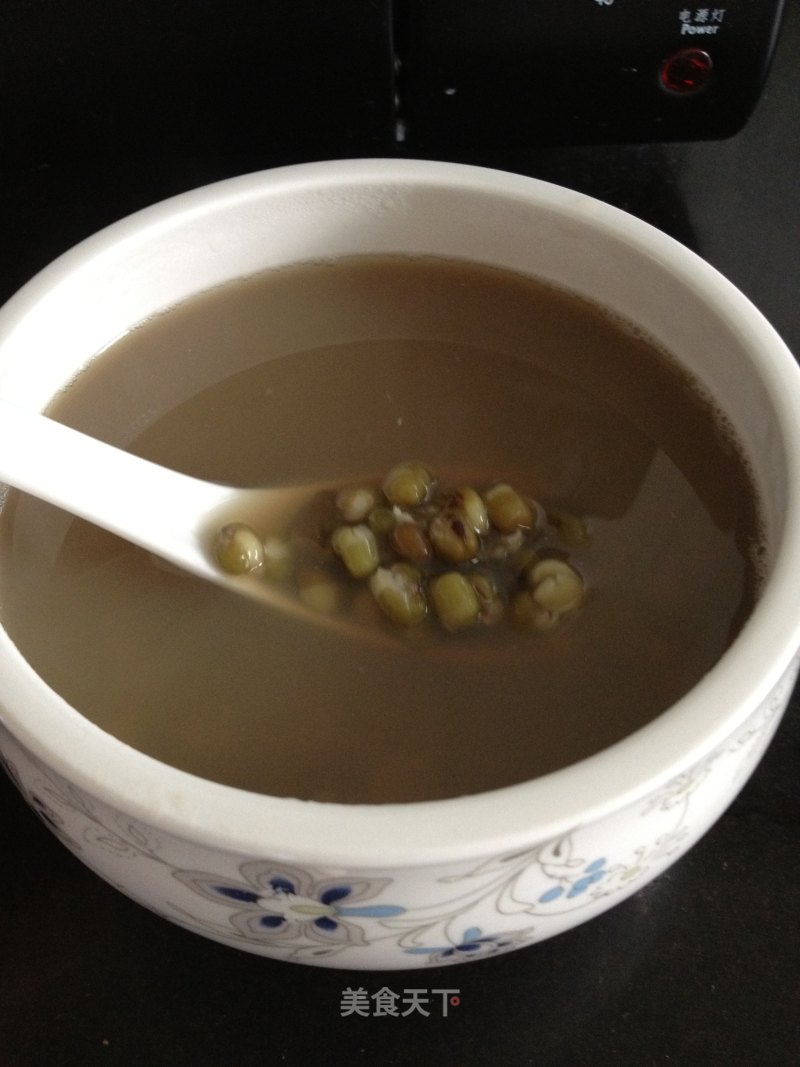 消暑清毒绿豆汤的做法