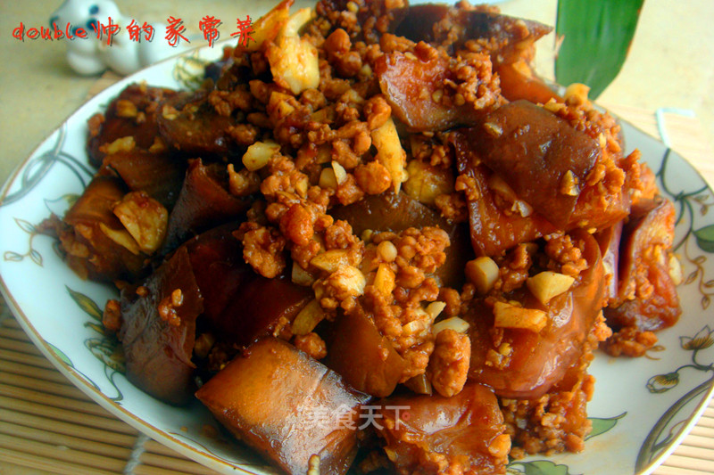 继续低油下饭菜-【蒜香肉末茄子】