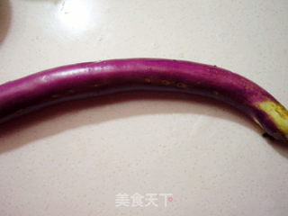 香煎豆瓣茄子的做法步骤：1