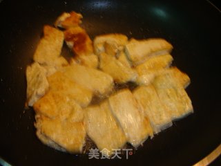 家庭快炒小菜“鸡蛋西红柿炒豆腐”的做法步骤：5