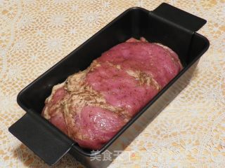 草本调料烤西冷猪肉Boneless Pork Sirloin Roast的做法步骤：3