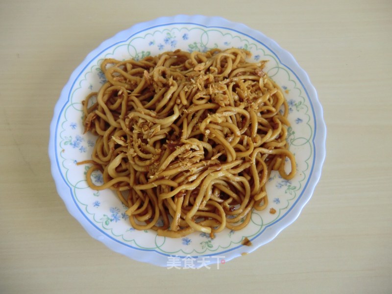油葱干拌面的做法