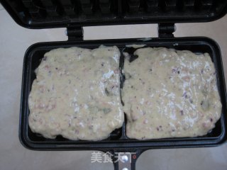 黑椒牛肉华夫饼（咸口）的做法步骤：6