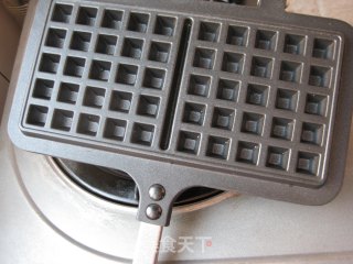 黑椒牛肉华夫饼（咸口）的做法步骤：7