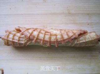 脆皮蛋卷的做法步骤：10