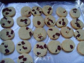 蔓越莓饼干的做法步骤：10