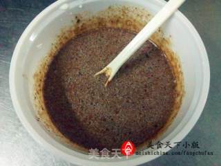 巧克力华夫饼的做法步骤：3