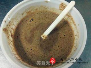 巧克力华夫饼的做法步骤：4
