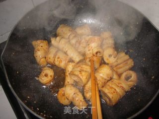 温暖似火的太阳【麻辣干锅面筋】的做法步骤：6