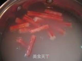 金灿灿的辣炒年糕的做法步骤：5