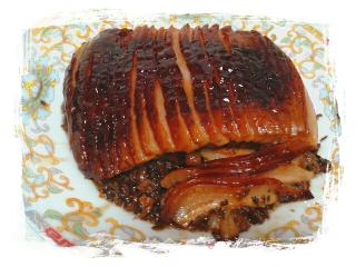 爱死馋死恨死···梅菜扣肉(重庆烧白)的做法步骤：7