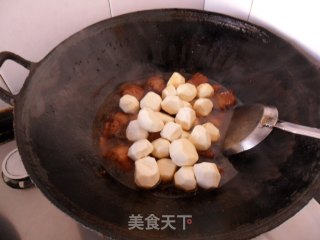 茨菇烧肉的做法步骤：7