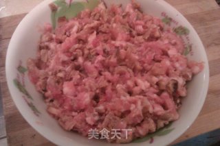 冬菇甜梅菜蒸肉饼的做法步骤：3