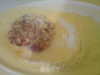 香煎牛肉饼的做法步骤：6