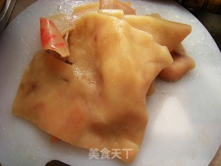 剩肉皮的好去处——猪油and猪皮的做法步骤：10