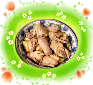 油豆腐蒸老鸭的做法步骤：4