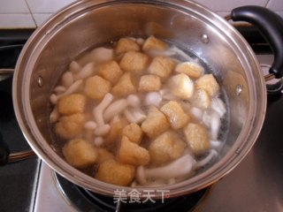 白玉菌菇豆果汤的做法步骤：4