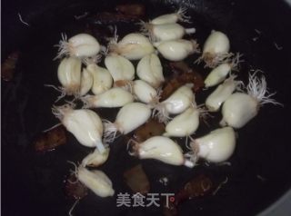 荷兰豆炒大蒜的做法步骤：4