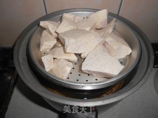 甜芋圆的做法步骤：1