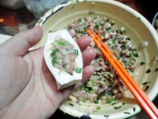 客家菜----酿豆腐的做法步骤：5