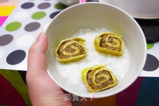 鸡茸蛋卷的做法步骤：9