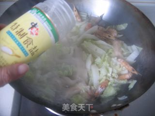 拉皮虾干白菜汤的做法步骤：5