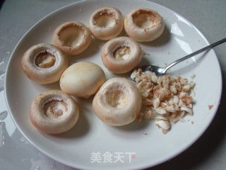 【花开富贵】鲜虾蘑菇塔的做法步骤：2