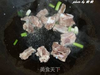 菜花烧排骨的做法步骤：5