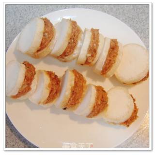 双重美味叠加升级--------肉馅杏鲍菇盒子的做法步骤：7