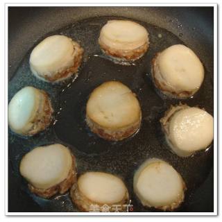 双重美味叠加升级--------肉馅杏鲍菇盒子的做法步骤：9
